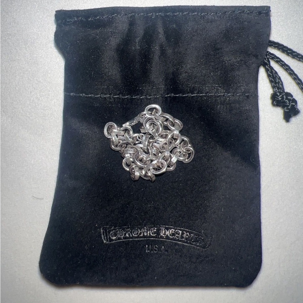 Chrome hearts paper chain bracelet 8 inch